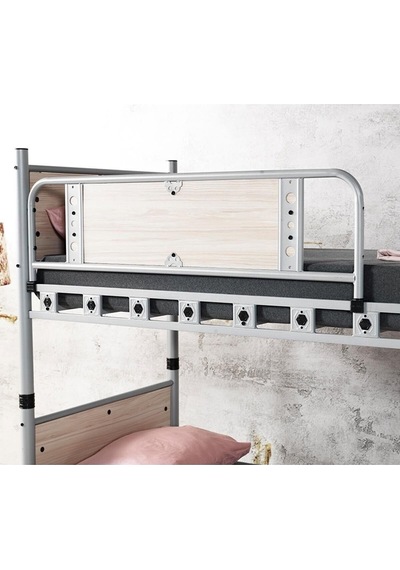 Argimo Elegan Metal Ranza Ve Karyola 90 x 190 Beyaz