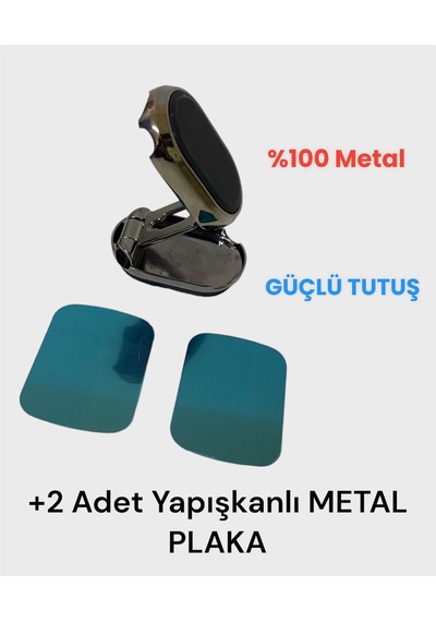 H25 Torpidoya Yapışan Manyetik Araç İçi Telefon Tutucu %100 Metal H25 Torpidoya Yapışan Manyetik Araç İçi Telefon Tutucu %100 Metal