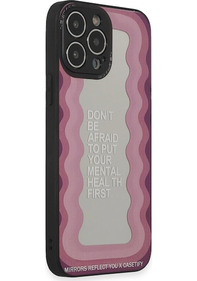 Ilkeshop Newface Apple iPhone Uyumlu 13 Pro Max Kılıf Mirror Desenli Kapak - Mirror - 11