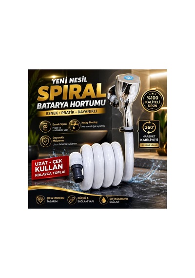 Wc Hortummatik Lavabo Hortumu Beyaz Renk Yere Değmez 90 Cm