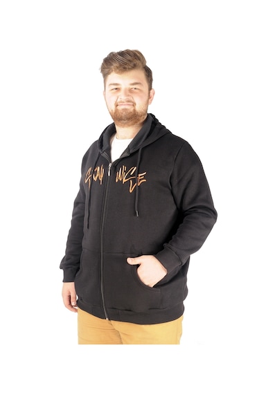 Mode Xl Erkek Sweat Kapşonlu Stay Wise 21518 Siyah 001