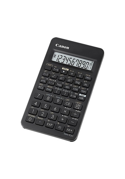 Canon F-605g Siyah 12 Hane Bilimsel Hesap Makinesi Siyah
