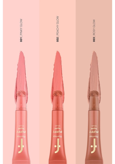 Flormar Puffy Liquid Nemlendirici Etkili & Parlak Bitişli Sünger Aplikatörlü Likit Allık 002 Peachy Glow