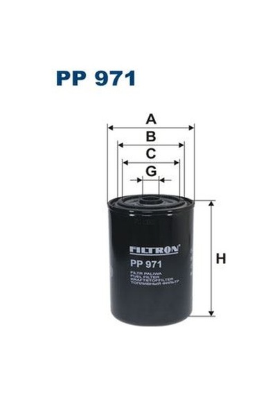 Fıltron-av Yakıt Fıltresı Renault Magnum Premıum Kerax Mıdlum AOD-FILTRON PP971