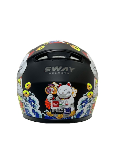 Sway 815k Kapalı Model Çocuk Kaskı Cat Diğer