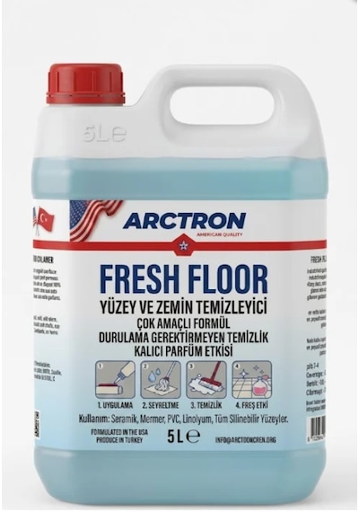 Arctron Fresh Floor Yüzey Ve Zemin Temizleyici - Çam 20 Lt Tekli