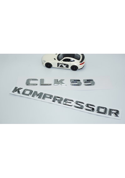 Dk Tuning Clk55 Kompressor Bagaj Krom Abs 3m 3d Yazı Logo Benz İl