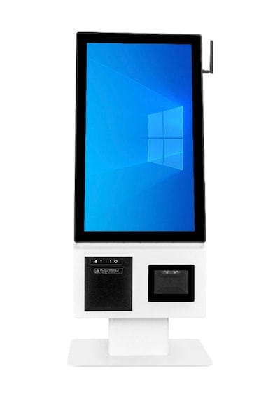 Tıwox S-1250 21.5&quot I7 5.nesil 256gb Ssd 16gb Ram Wıfı 80mm Fiş Yazıcı 2d Okuyucu Fhd Dokunmatik Kıosk Masaüstü Beyaz