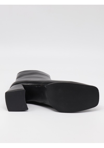 Nesilshoes Nesil Shoes Rsl 2550 Siyah Topuklu Kadın Bot