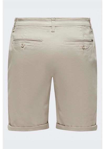 Only & Sons Onspeter Lıfe Regular 0013 Shorts Noos Erkek Bej Şort - 22027905 Bej