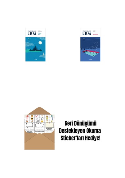 Yukarı Kale Sl11 + Kör Talih Sl6 + Okuma Sticker'ları