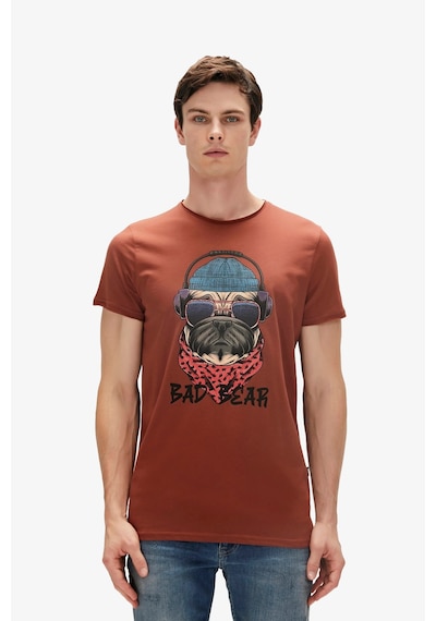Bad Bear Reckless Erkek Kahverengi Tişört