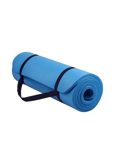 Tr Konfor Zemin 10 Mm Pilates Minderi Taşıma Askılı Pilates Yoga Matı Minderi Seti 10 Mm Mavi Diğer