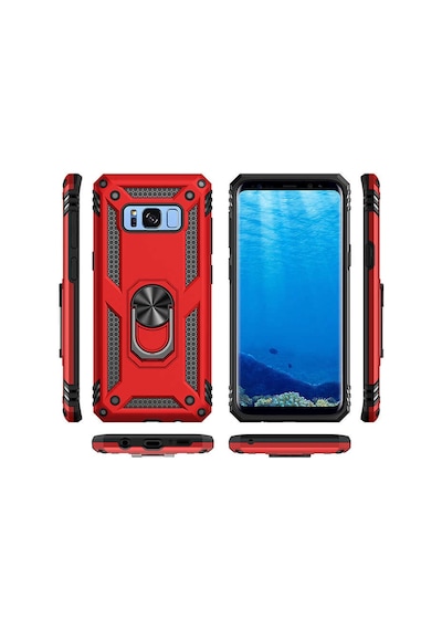 Zore Galaxy Uyumlu S8 Kılıf Vega Kapak - Gold Gold