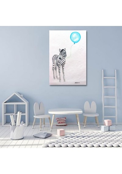 Yağlı Boya %100 El Yapımı Tablo Home In Joy Bebek Odası 62Cmx66Cm (507017280)