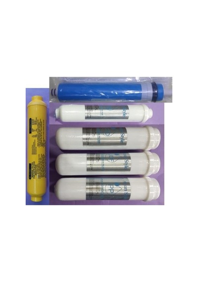 6 Lı Kapalı Kasa İnline Filtre 2,5" Su Filtresi Su Arıtma Mineral Filtreli