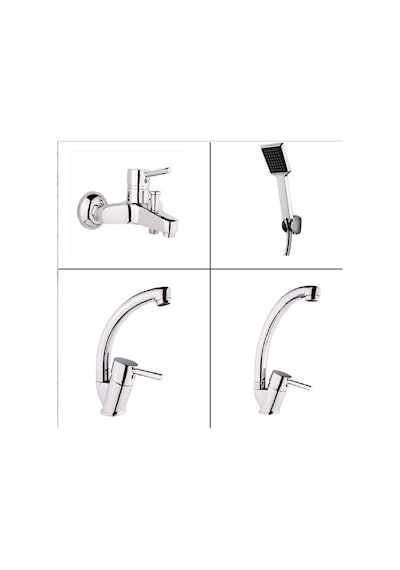 Delta Banyo + Mutfak Batarya Seti + Duş Seti