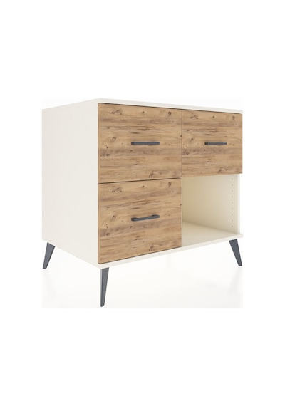 Kronos Şifonyer 3 Çekmeceli 88x59x80 Aytaşı-antrasit/çam Antrasit/çam Kronos Şifonyer 3 Çekmeceli 88x59x80 Aytaşı-antrasit/çam Antrasit/çam