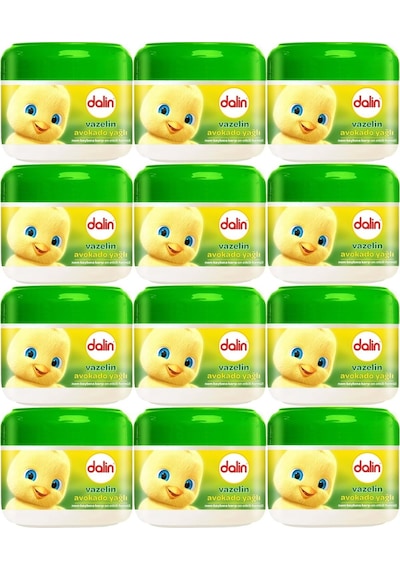 Dalin Vazelin 100ML Nem Ve Koruma Avakado Yağlı 12 Li Set