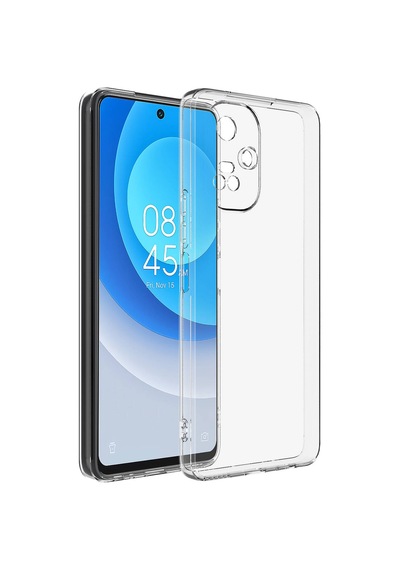 Zore Tecno Camon 19 Pro Kılıf Nvth Süper Silikon Kapak - Renksiz