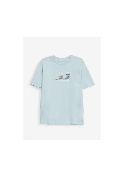 Jack & Jones Jcodust Erkek Tişört Mavi