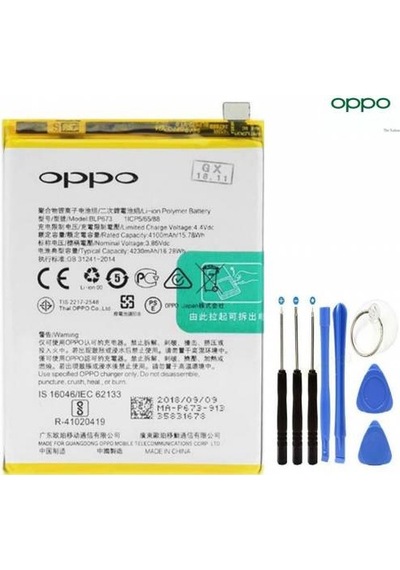 Oppo A12 Pil Batarya Blp673+Tamir Seti