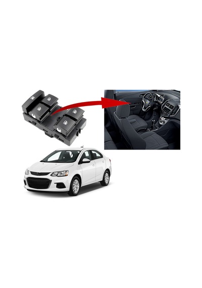 Chevrolet Aveo Cam Düğmesi Sol Dörtlü 2011--2014