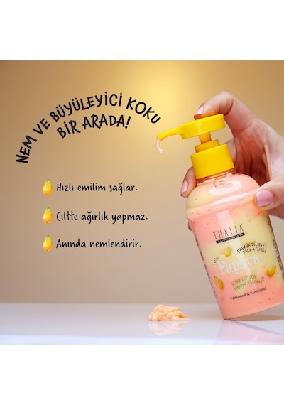 Thalia Papaya Kokulu El ve Vücut Losyonu 250 ML