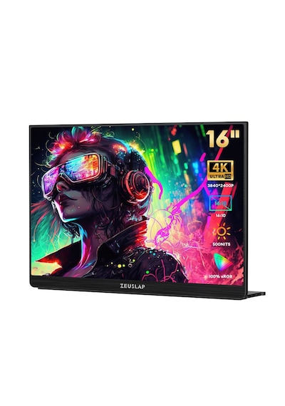 Zeuslap ZL-P16KF 16'' 3840 2400 60hz 4K Uhd IPS Panel Monitör