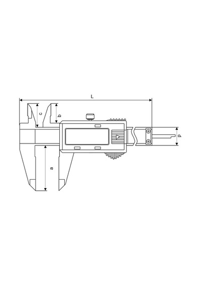 Fett 0-150mm Pld Ekonomik Tip Dijital Kumpas