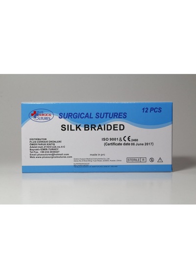 Surgical Suture-Silk Braided