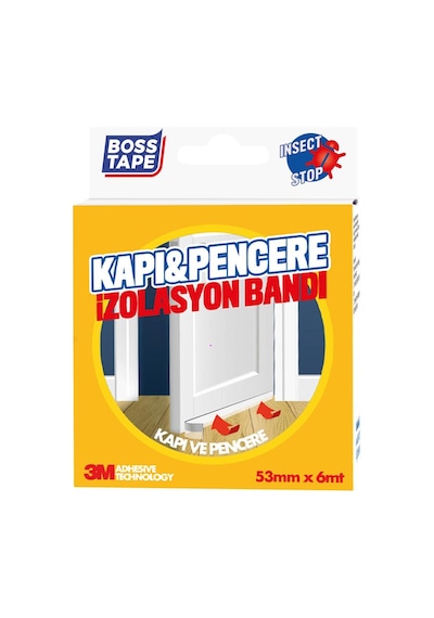 Boss Tape Kapı Altı Rüzgar Önleyici 53mm X 6mt
