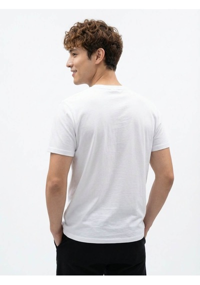 Loft Regular Fit Beyaz Erkek T-shirt Lf2042339