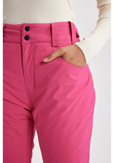 Defacto DeFactoFit Kayak Pantolonu Regular Fit Basic Düz A7305AX23WNPN129 Pembe