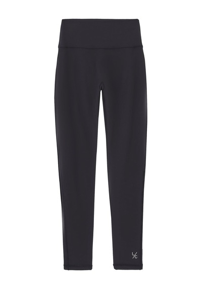 L Couture Tam Boy Aktif Legging Siyah
