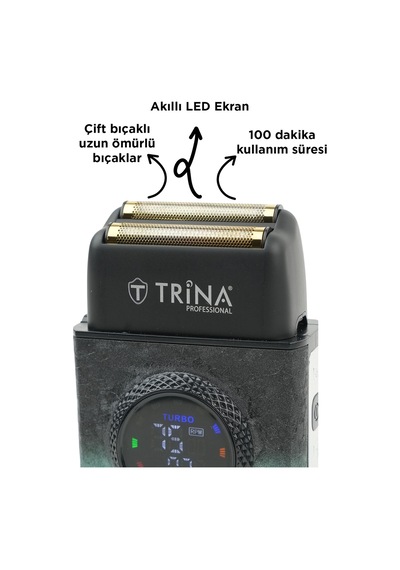 Trina Professional Tıraş Makinesi Turkuaz Trnsklks0023tr