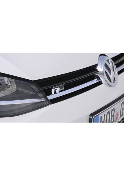 Vw golf 7 mk7 rline ön panjur ızgara krom şeritli 2012+