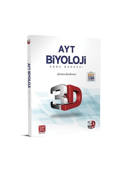 Kentkitap-Çözüm 3D Yayınları Ayt Biyoloji Soru Bankası