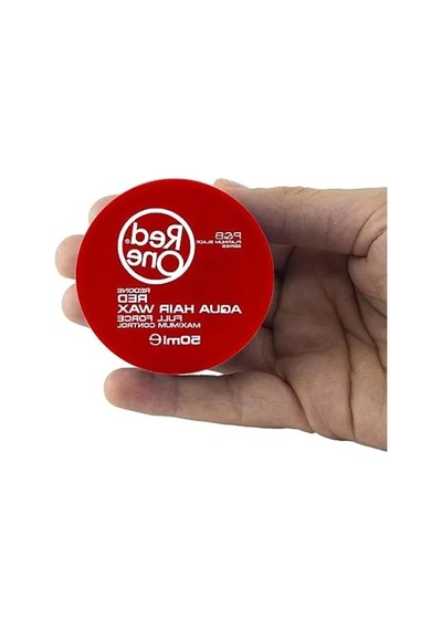 Kırmızı Renkli Aqua Wax - 50 Ml