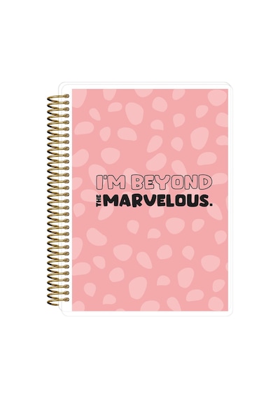 Victoria's Jurnals Altın Renkli Metal Sip Defter 3286