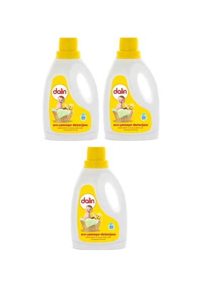 Çamaşır Deterjanı 2lt 3 Lü Set Bebeklere Özel