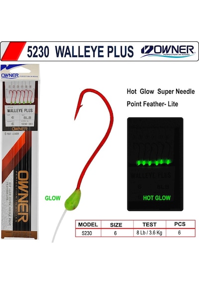 Owner 5230 Ghost Leader Walleye Plus No : 2 Hazır Takım
