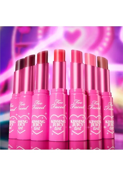 Too Faced Kissing Juicy Tint - Renkli Dudak Balsamı - Raspberry 3 G 0