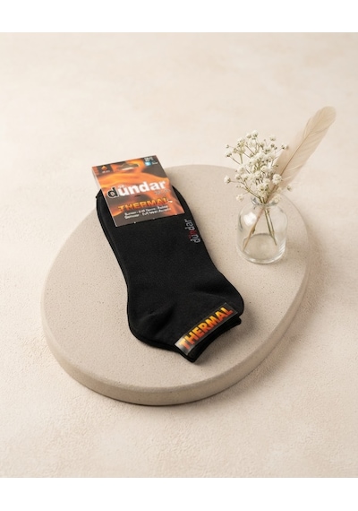 Dündar Çorap Dündar Plus Thermal Erkek Termal Çorap -7019 Siyah