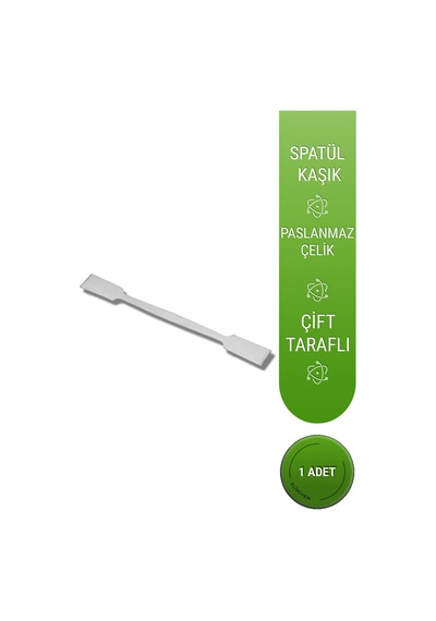 Spatül Çift Taraflı 304 Paslanmaz Çelik