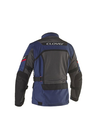 Clover Ventouring-4 Wp Korumalı Motosiklet Montu Mavi Siyah