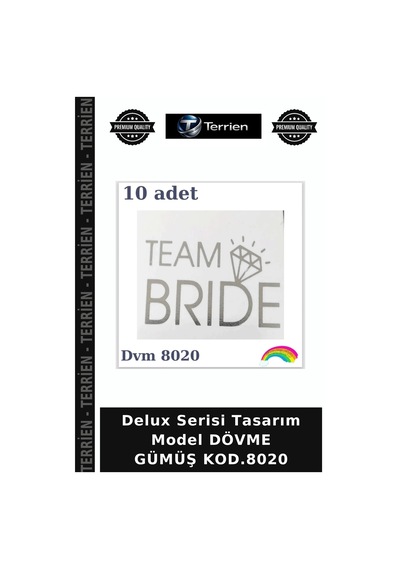 Delux Serisi Tasarım Model Dövme Gümüş Kod.8020