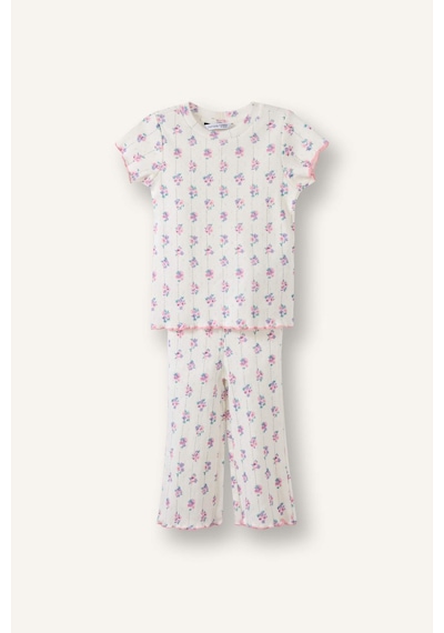 Defacto 2li Pijama Takımı Kız Bebek H5503a526smer233 Ekru-er233