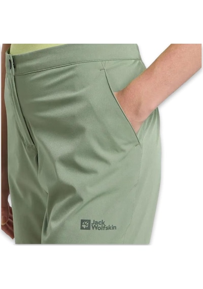 Jack Wolfskin 1509141 Hiking Alpine W Açık Yeşil Kadın Şort Açık Yeşil
