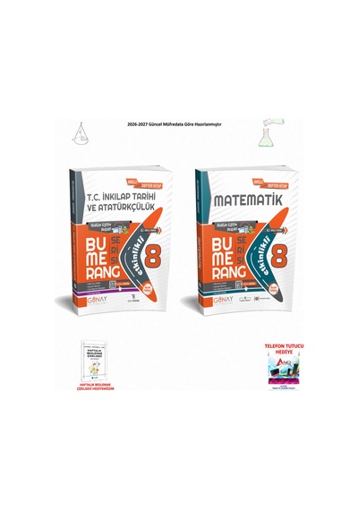 Günay 8. Sınıf Lgs Tüm Dersler 145 Hediyeli 2 Kitap Seti